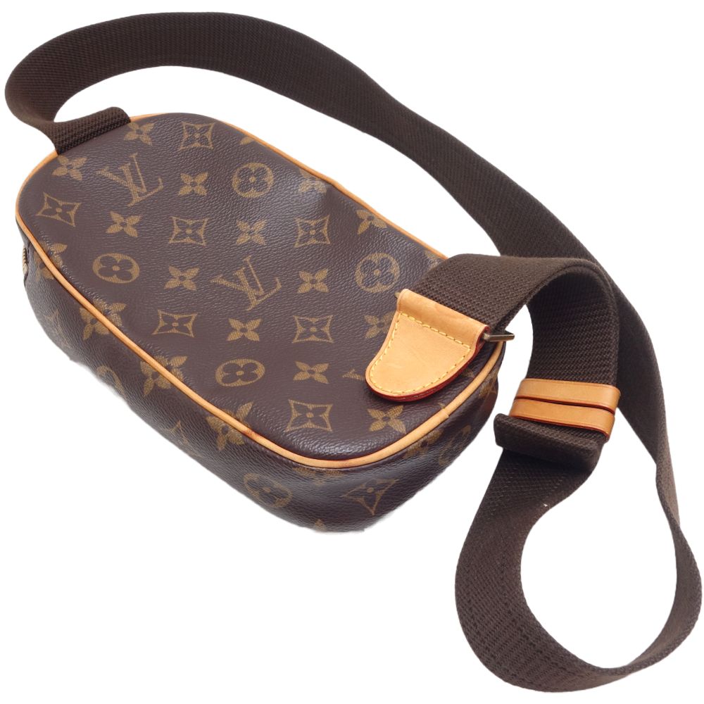 Louis Vuitton Monogram Pochette Ganju Body Bag Brown