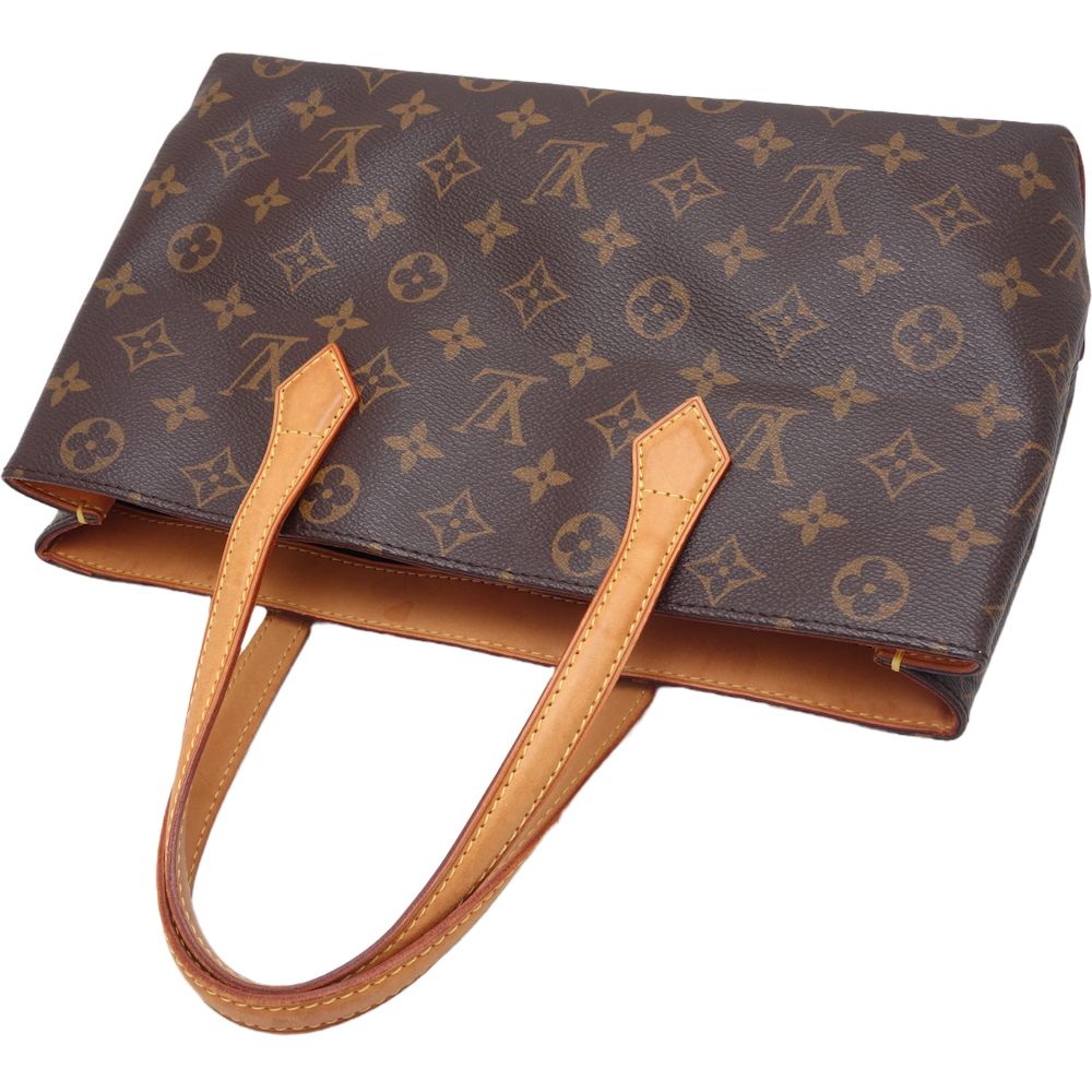 Louis Vuitton Monogram Wilshire PM Handbag Brown