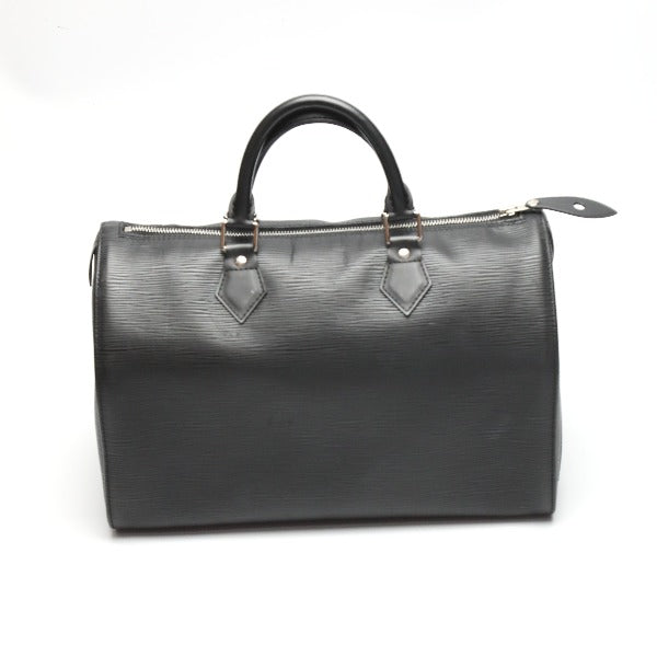 Louis Vuitton Black Handbag Mini Boston Epi Speedy 35