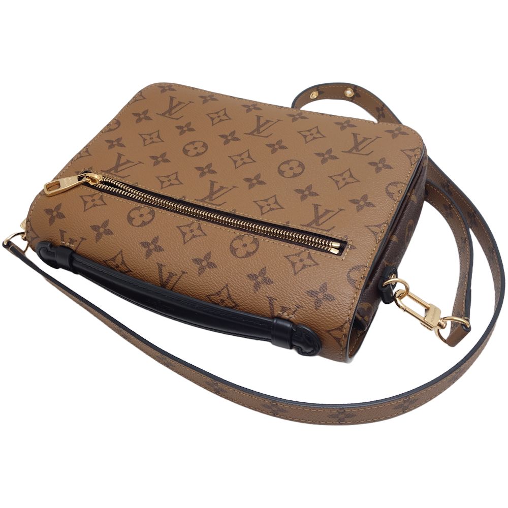 Louis Vuitton Pochette Metis MM Crossbody Shoulder Bag Monogram Brown