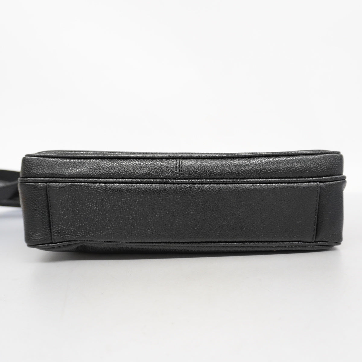 Chanel Shoulder Bag Caviar Skin Black