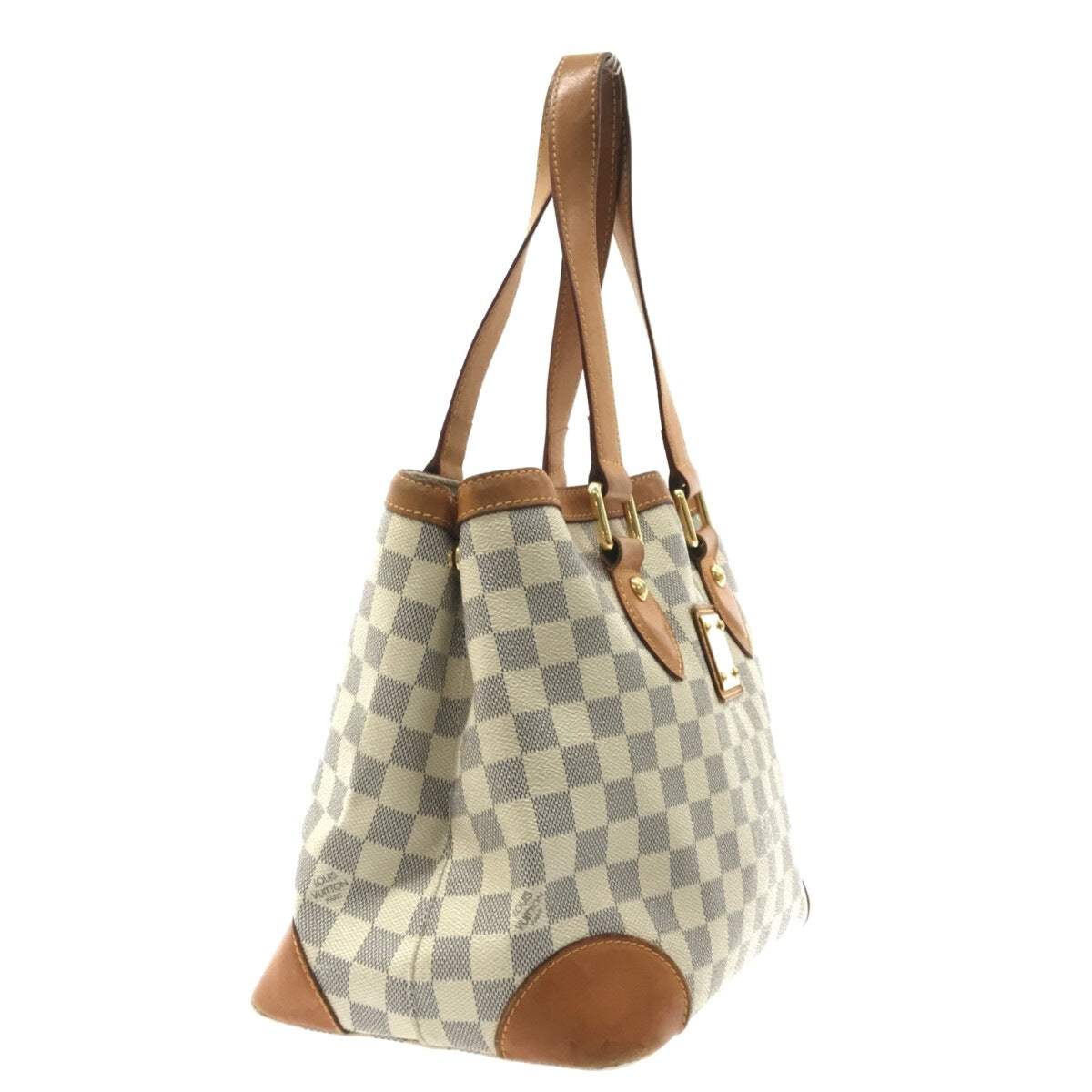 Louis Vuitton Hampstead PM Tote Bag Azure Damier Canvas
