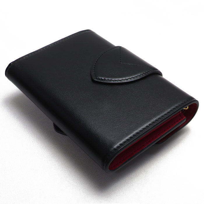 Louis Vuitton Portefeuille Pont Neuf Compact Trifold Wallet Black