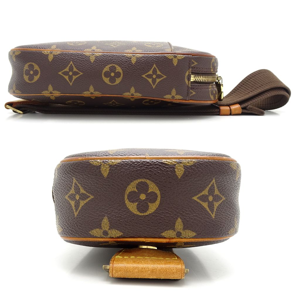 Louis Vuitton  Monogram Pochette Ganju Brown Body Bag