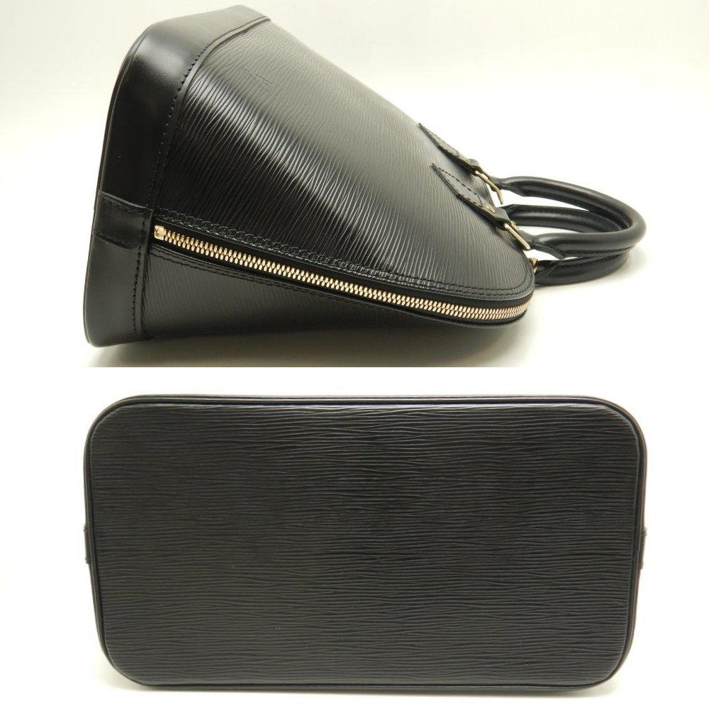 Louis Vuitton Epi Alma Noir Handbag Black