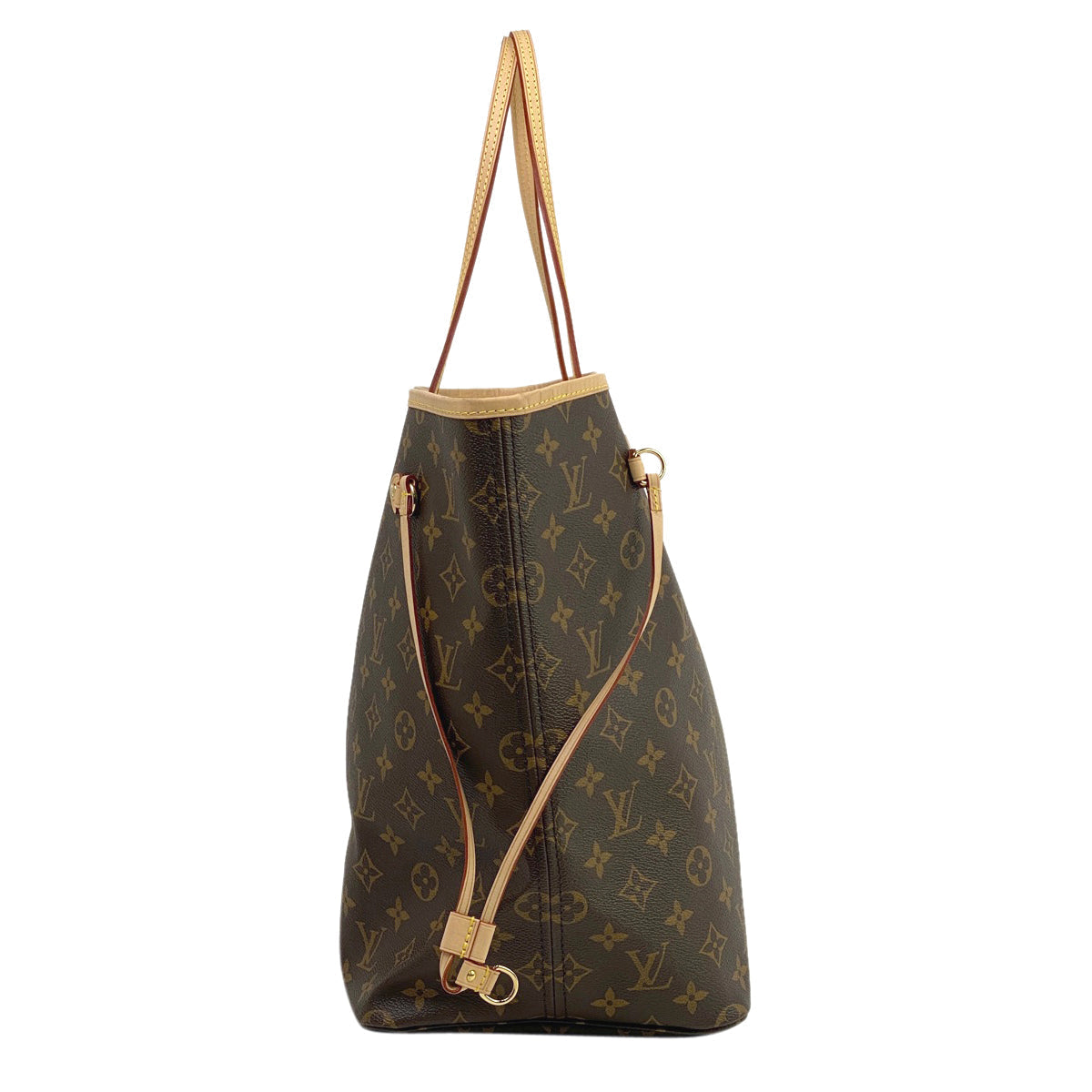 Louis Vuitton Neverfull GM Handbag Tote Monogram Pivoine Pink Brown
