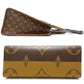 Louis Vuitton Monogram Giant Reverse On The Go MM Brown Shoulder bag Tote