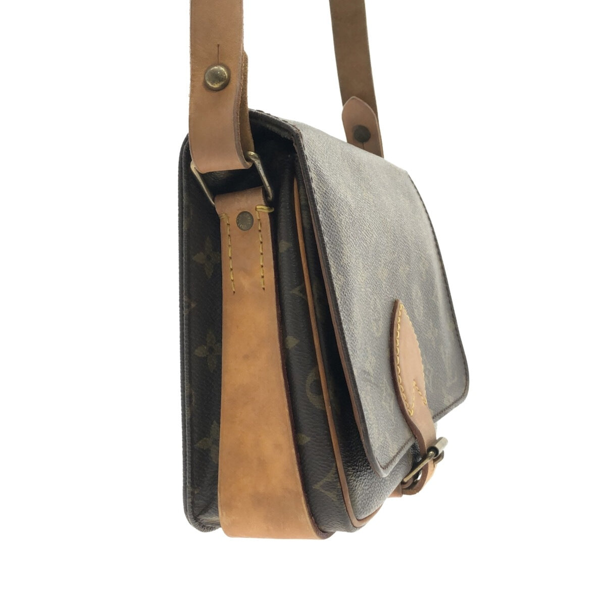 Louis Vuitton Cartesier MM Shoulder Bag In Monogram Canvas