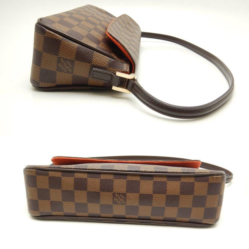 Louis Vuitton  Damier Recoleta Ebene Handbag Brown