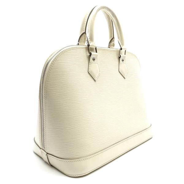 Louis Vuitton Alma Epi Yvoire Handbag White