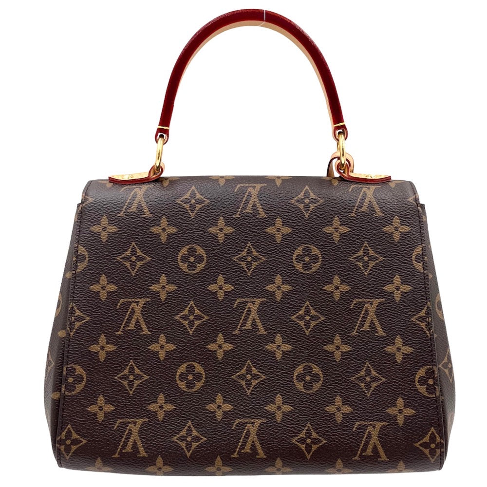Louis Vuitton Monogram Cluny BB Small Bag Bag Handbag Brown