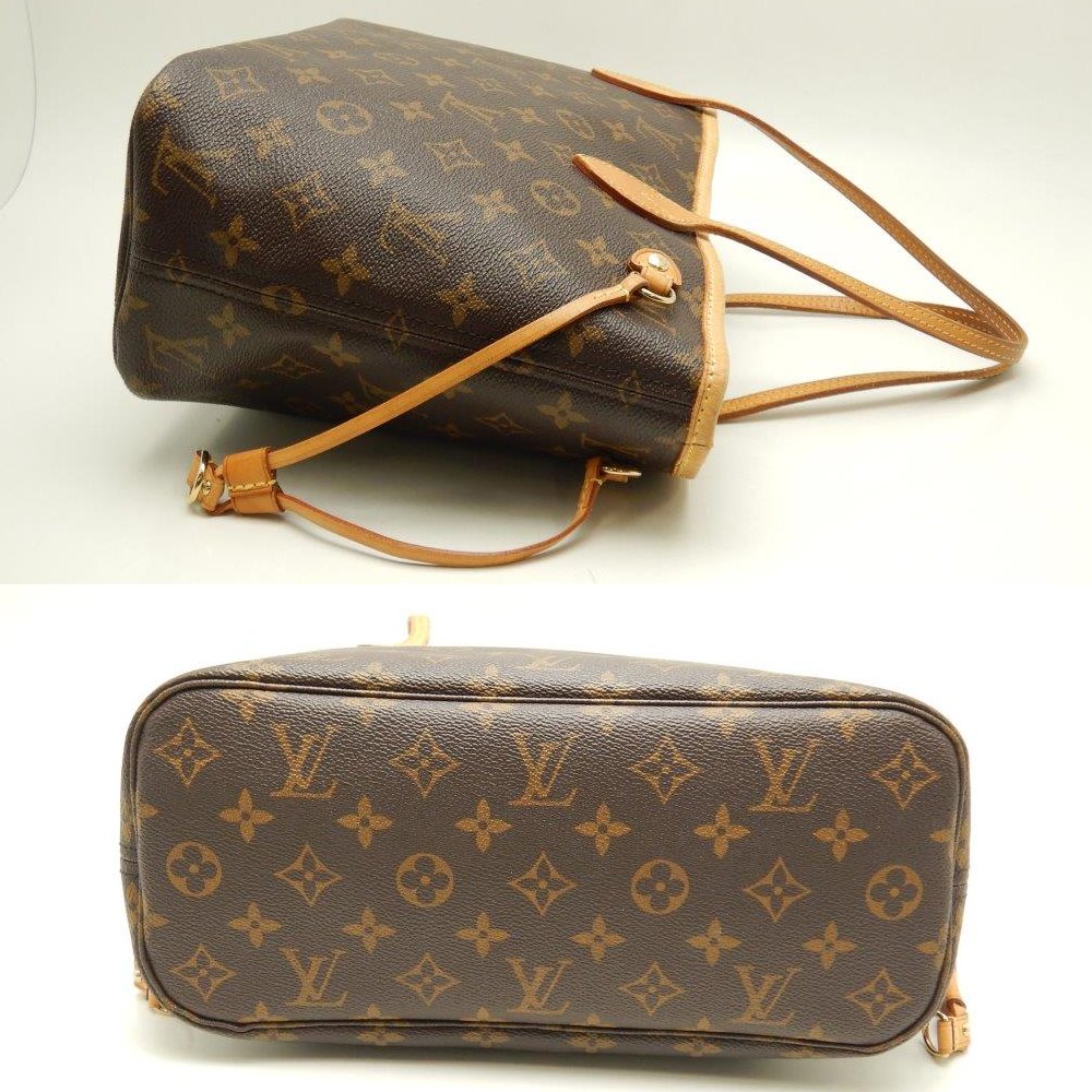 Louis Vuitton Monogram Neverfull PM Brown Tote Bag