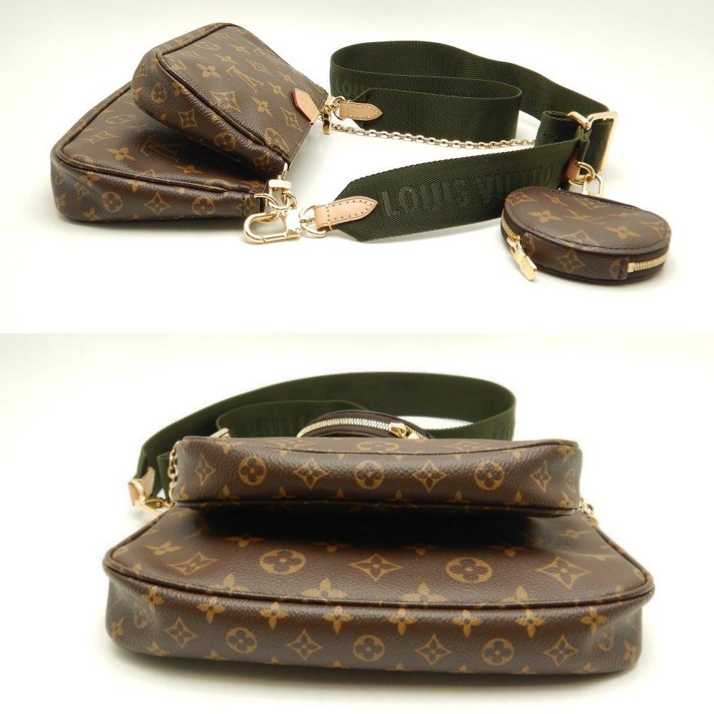 Louis Vuitton Monogram Multi Pochette Accessoire Brown
