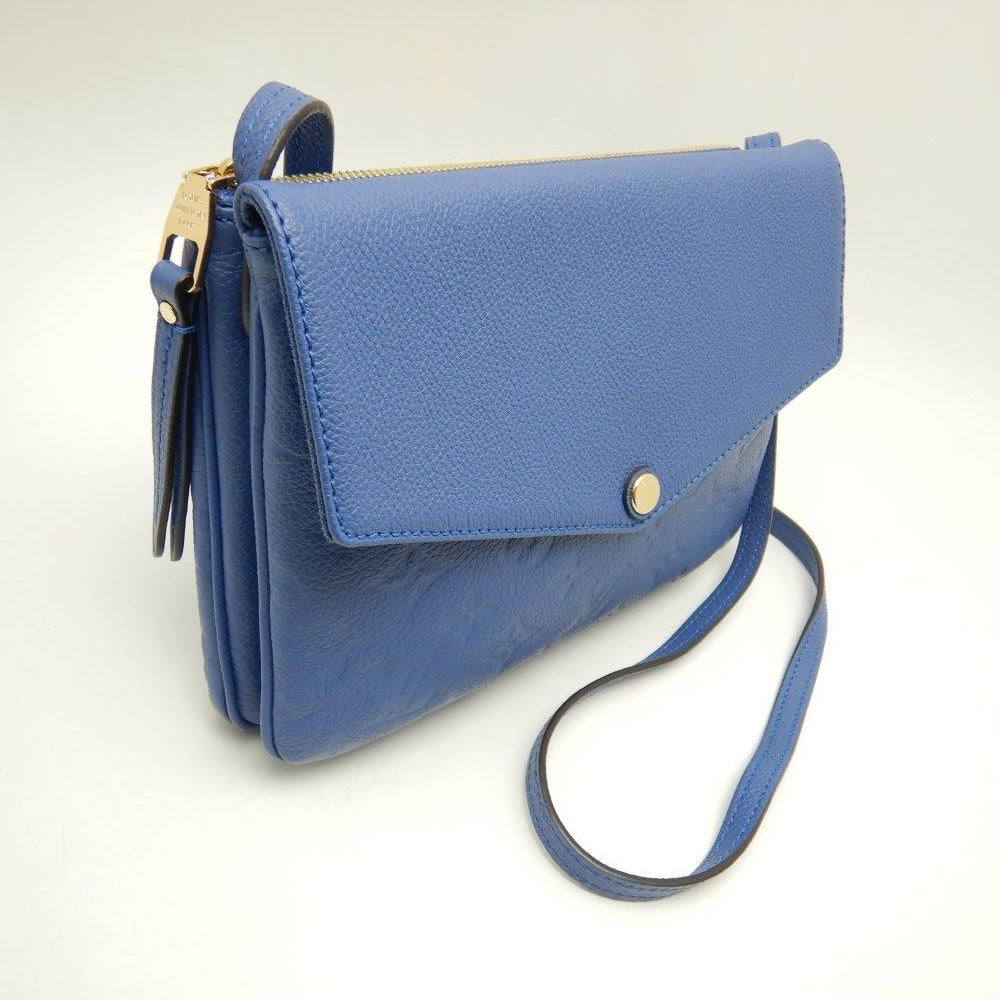 Louis Vuitton Emplant Twice Iris Shoulder Bag Blue