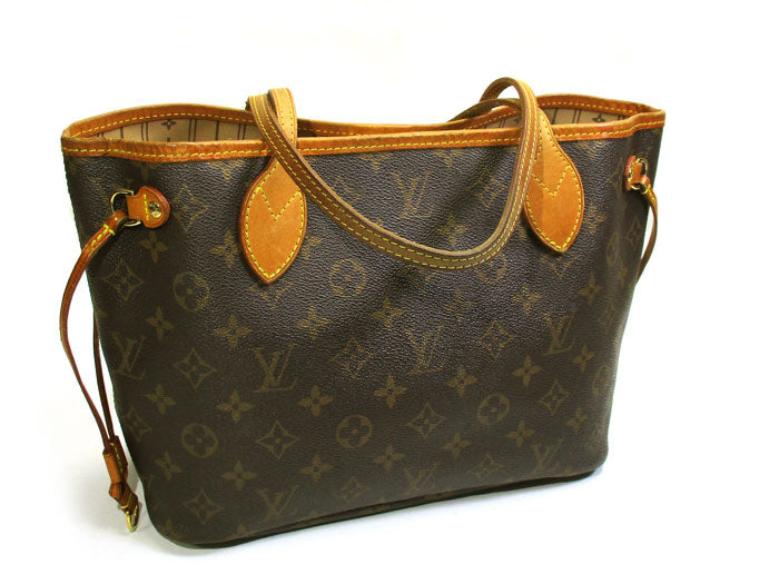 Louis Vuitton Neverfull PM Tote Bag Handbag Monogram