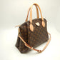 Louis Vuitton Monogram Rivory MM Brown 2way Tote Bag