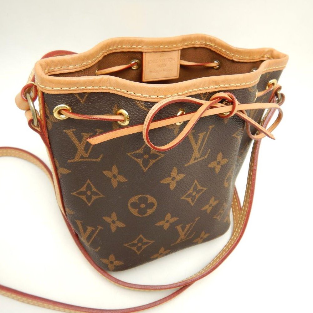 Louis Vuitton Monogram Nano Noe Brown Mini Shoulder Crossbody