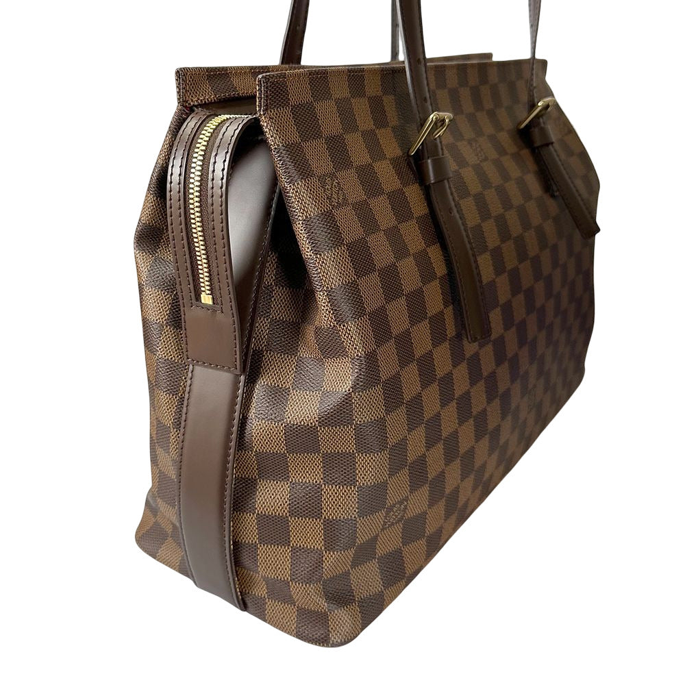 Louis Vuitton Damier Chelsea Shoulder Bag Ebene