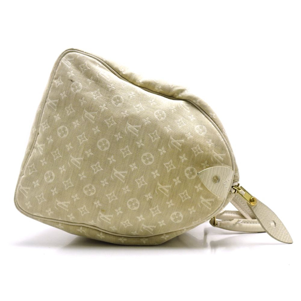 Louis Vuitton  Monogram Minilan Speedy 30 Dune Boston Bag