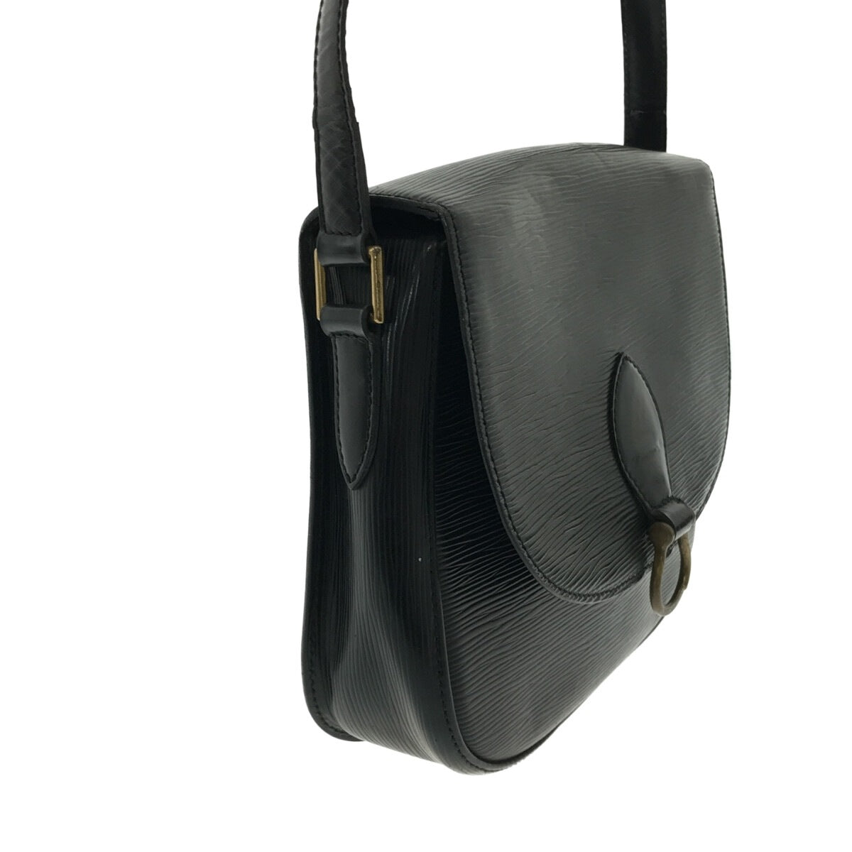 Louis Vuitton Saint Cloud Shoulder Bag Noir Leather