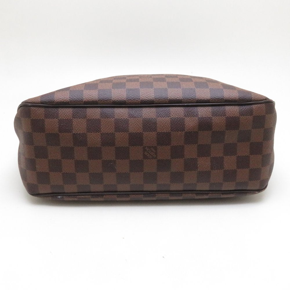 Louis Vuitton Damier Delightful PM Shoulder Bag Ebene Brown