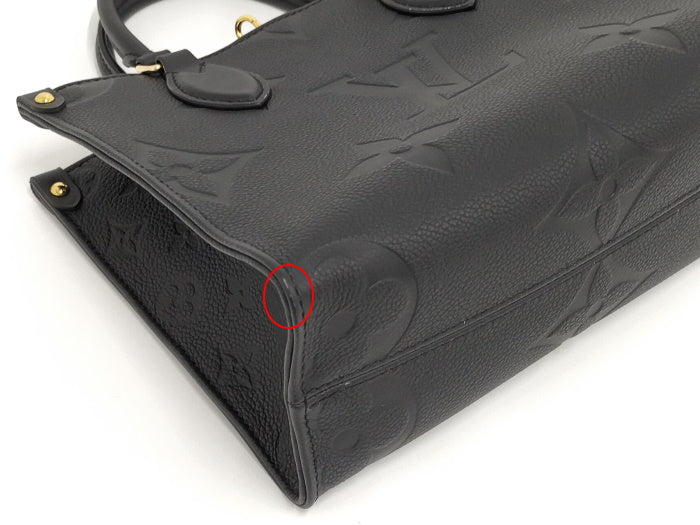 Louis Vuitton On The Go PM 2way Handbag In Monogram Emplante Noir