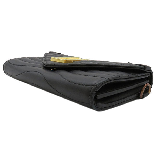 Louis Vuitton Long Wallet New Wave Long Wallet Noir Black