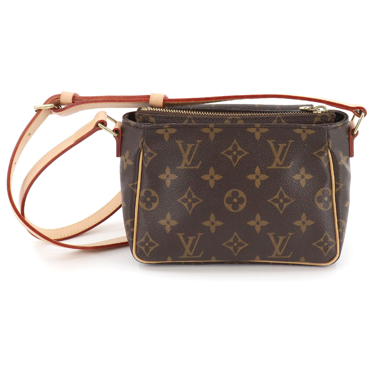 Louis Vuitton Monogram Viva Cite PM Shoulder Bag Brown