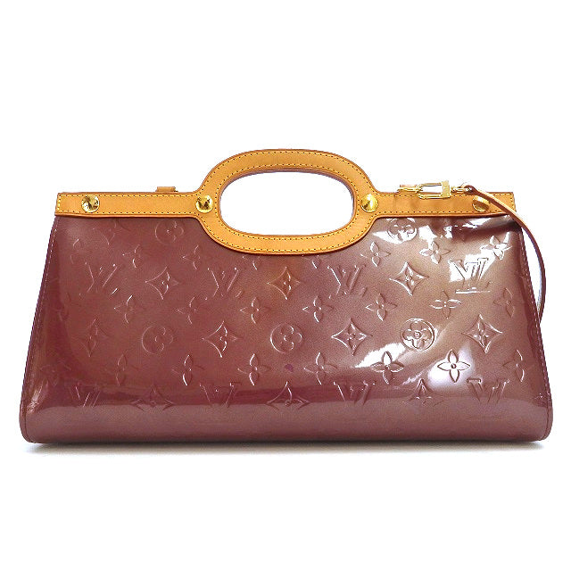 Louis Vuitton Vernis Roxbury Drive 2WAY Handbag Shoulder Bag Violet