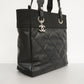 Chanel Tote Bag Paris Biarritz Leather Black