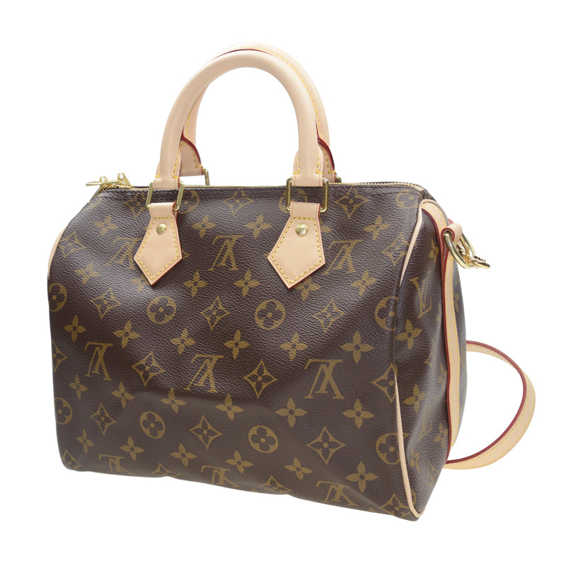 Louis Vuitton Speedy Bandouliere Leather Brown