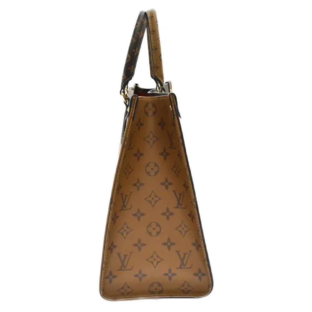 Louis Vuitton OntheGo MM Monogram Reverse Handbag