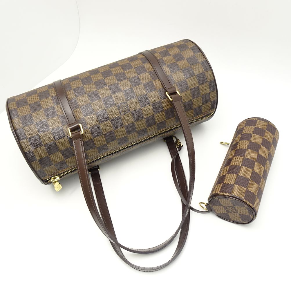Louis Vuitton Damier Papillon 30 Papillon GM Ebene Handbag