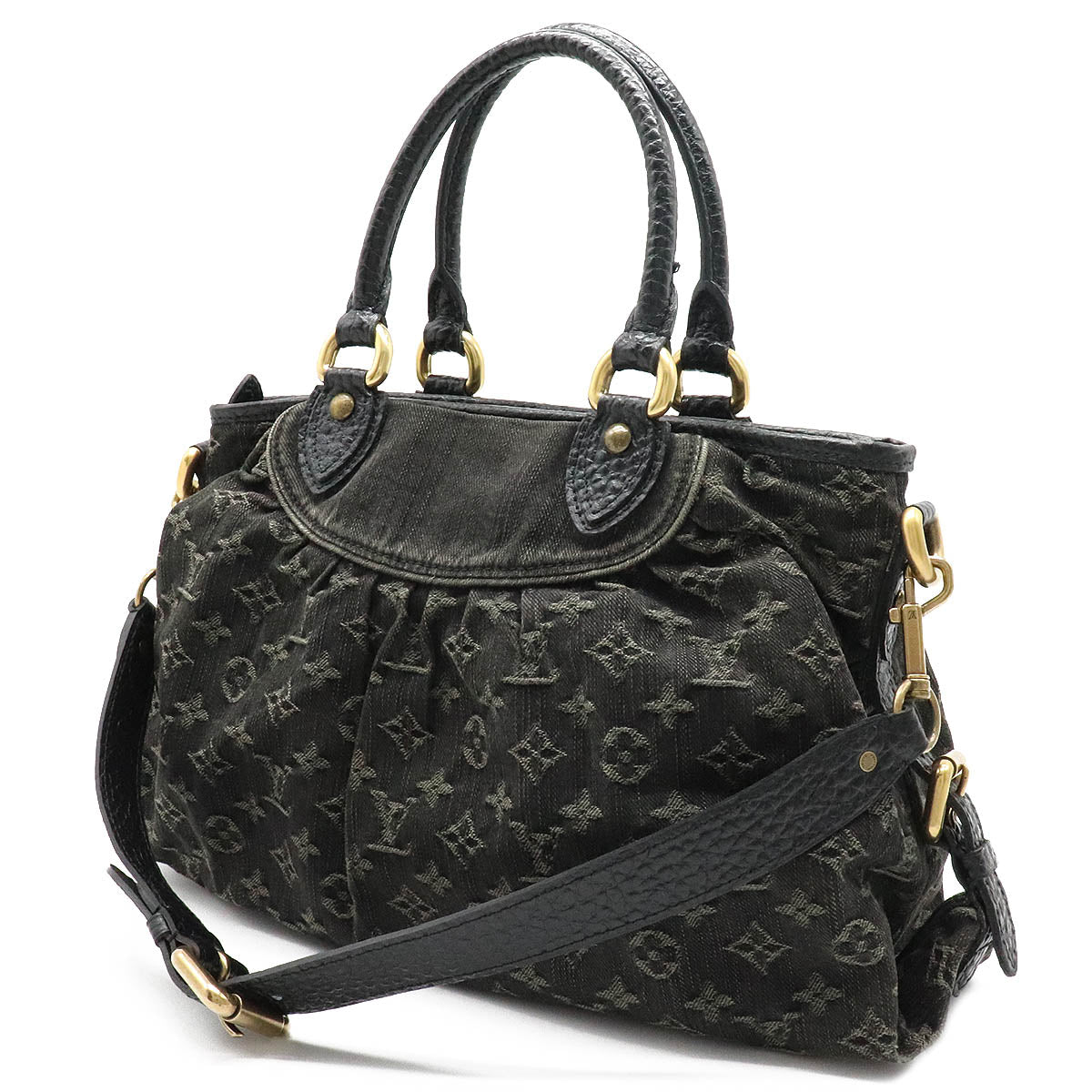 Louis Vuitton Monogram Denim NeoCabby MM Tote Bag