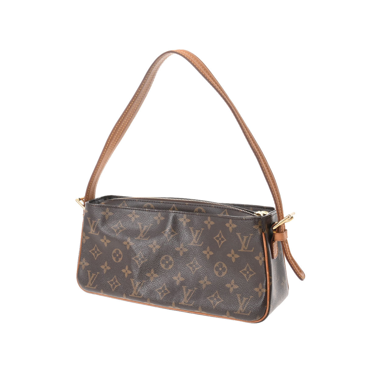Louis Vuitton Monogram Viva Cite MM Brown Canvas Shoulder Bag