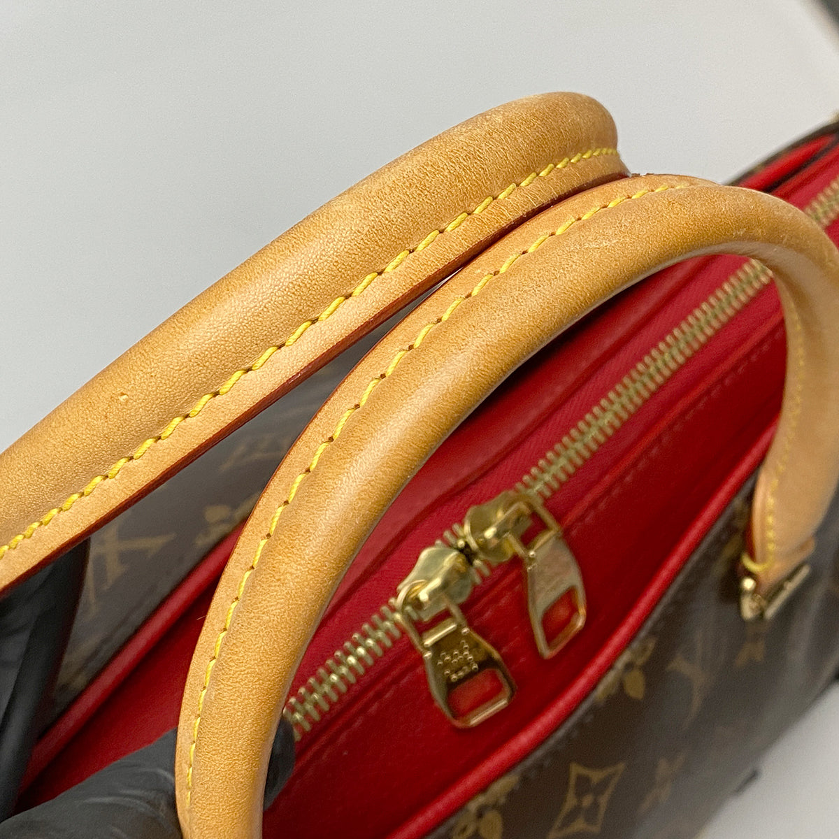Louis Vuitton Monogram Pallas 2 Way Handbag Shoulder Bag