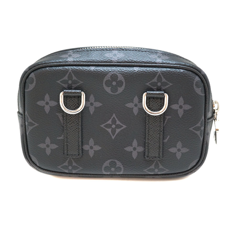 Louis Vuitton Pochette Waist Pouch Shoulder Pouch Black Monogram
