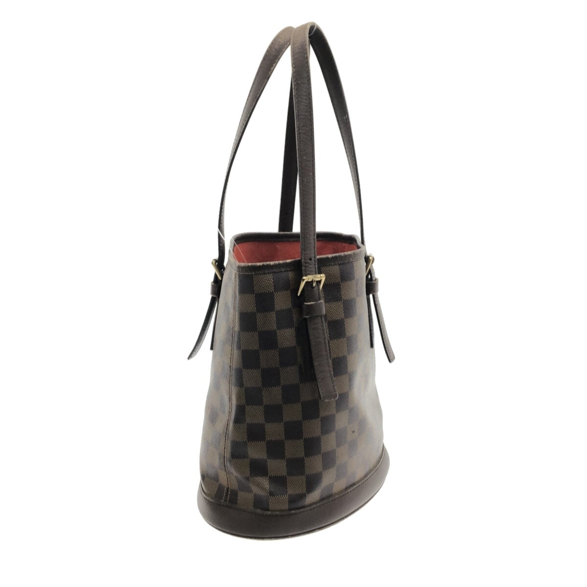 Louis Vuitton Marais Bucket Bag Ebene Damier Canvas