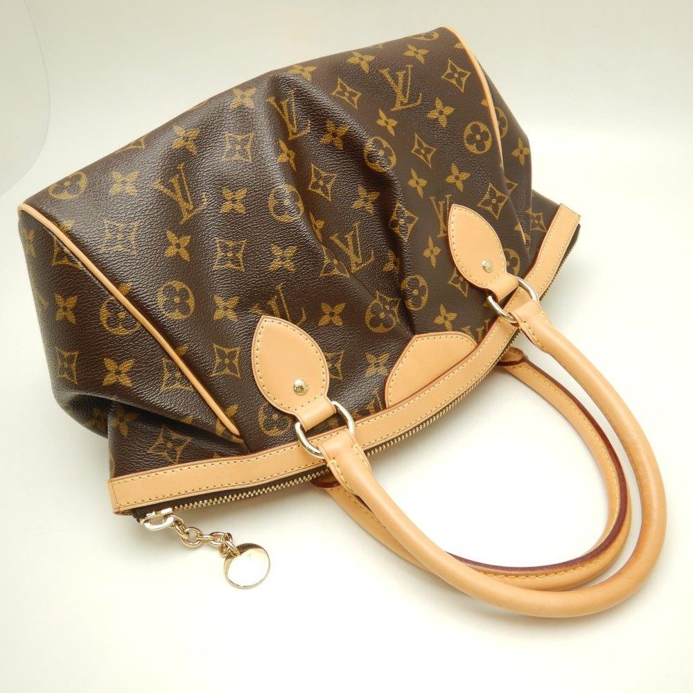 Louis Vuitton Monogram Tivoli PM Handbag Brown