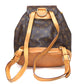 Louis Vuitton Montsouris MM Rucksack Backpack Monogram Canvas Brown