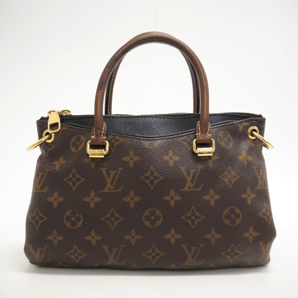 Louis Vuitton Pallas BB Monogram Shoulder Bag Brown