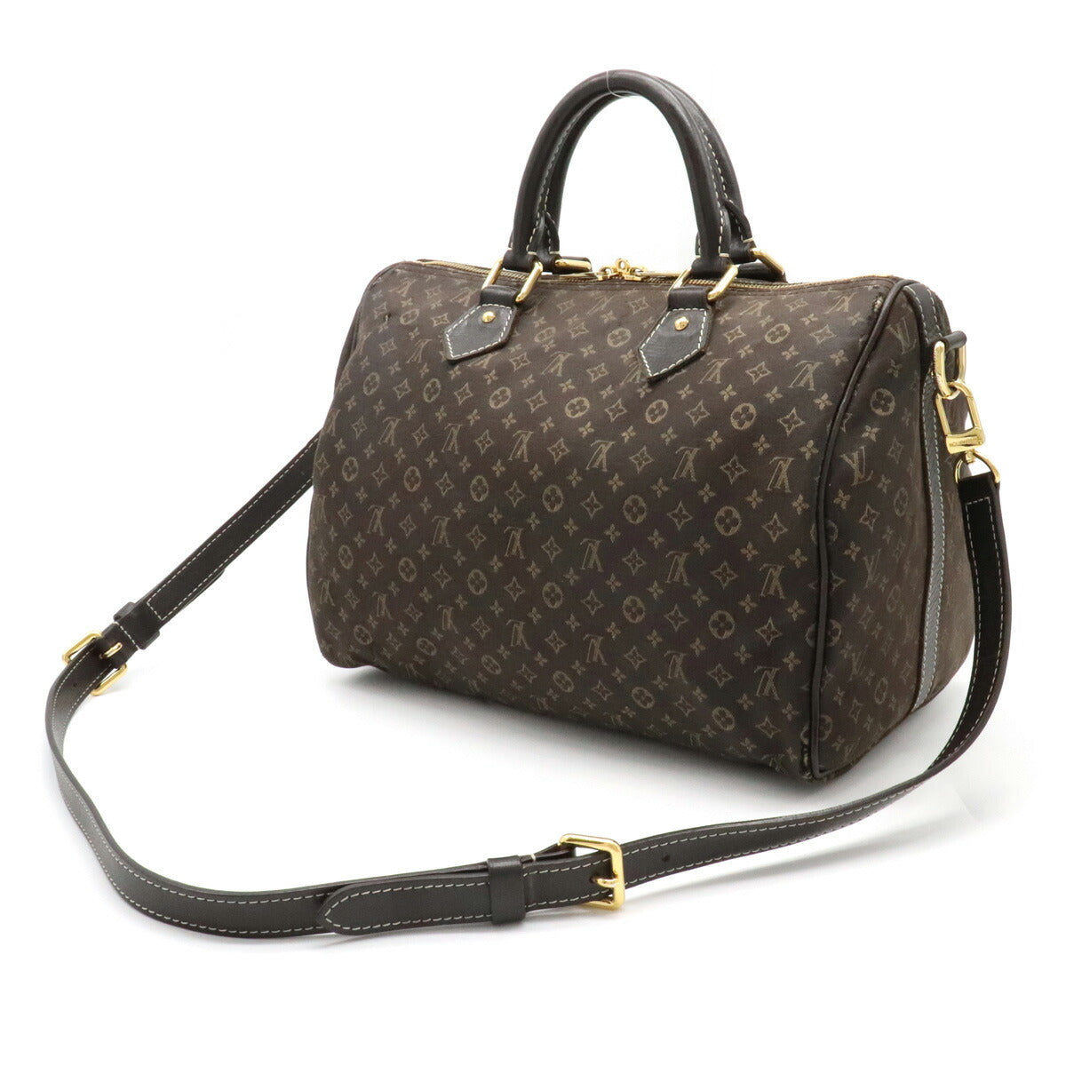 Louis Vuitton Monogram Ideal Speedy Bandouliere Mini Shoulder Bag Fuzan