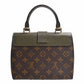 Louis Vuitton Monogram Locky BB Handbag Brown Khaki