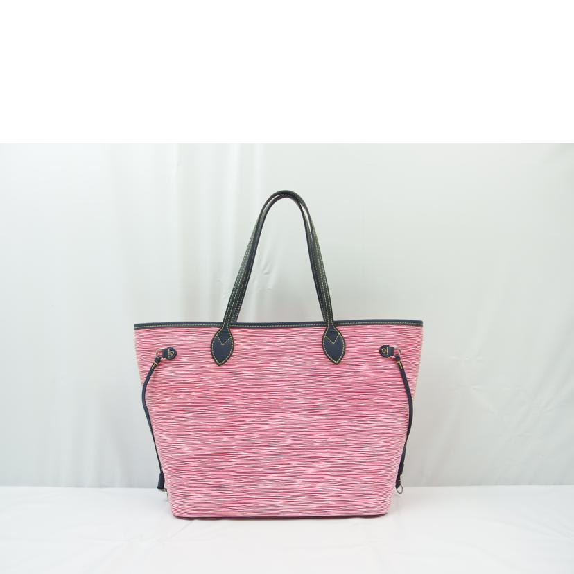 Louis Vuitton Neverfull MM Epi Denim Rouge