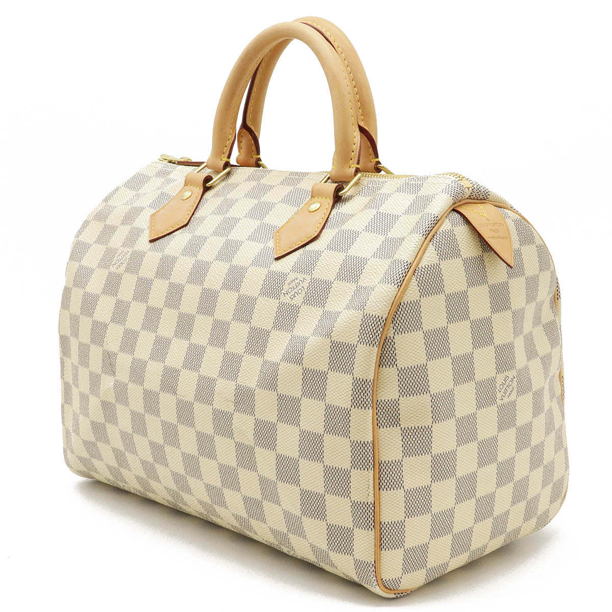 Louis Vuitton Damier Azur Speedy 30 Handbag Mini Boston Bag
