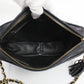 Chanel Matelasse Chain Shoulder Bag Lambskin Fringe Black