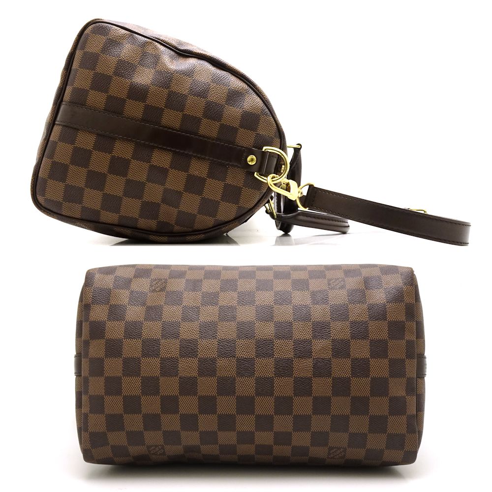 Louis Vuitton Damier Speedy Bandouliere 30 Ebene Boston Bag