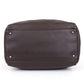 Chanel Coco Mark Boston Bag Calfskin Brown