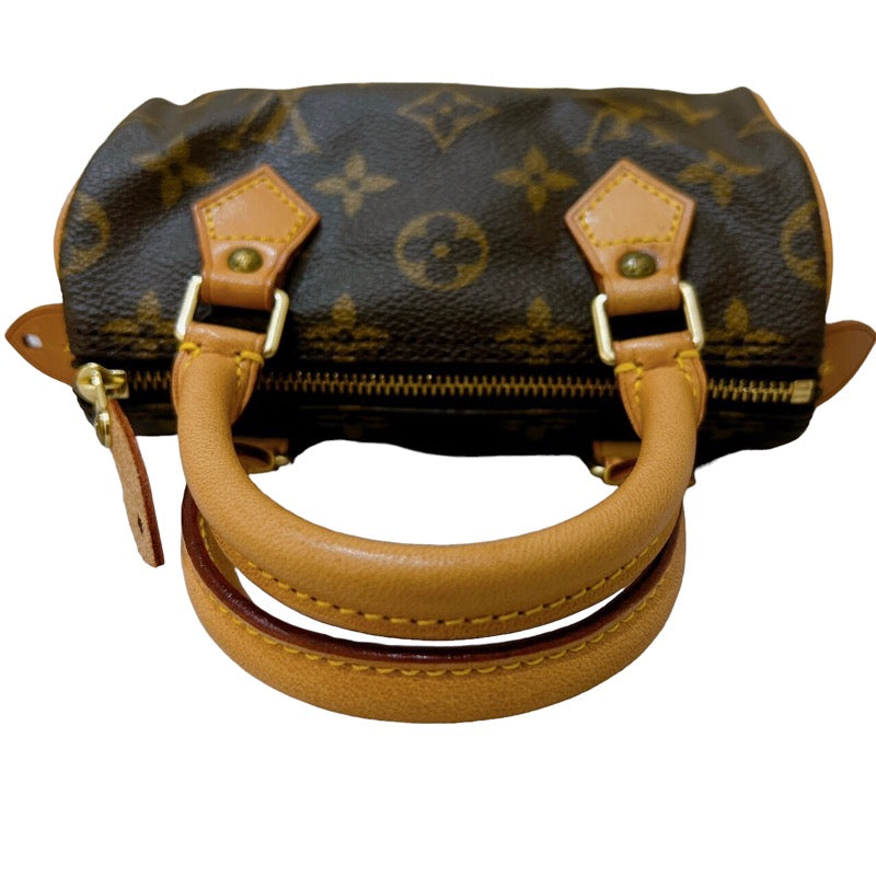Louis Vuitton Mini Speedy Monogram Shoulder Bag