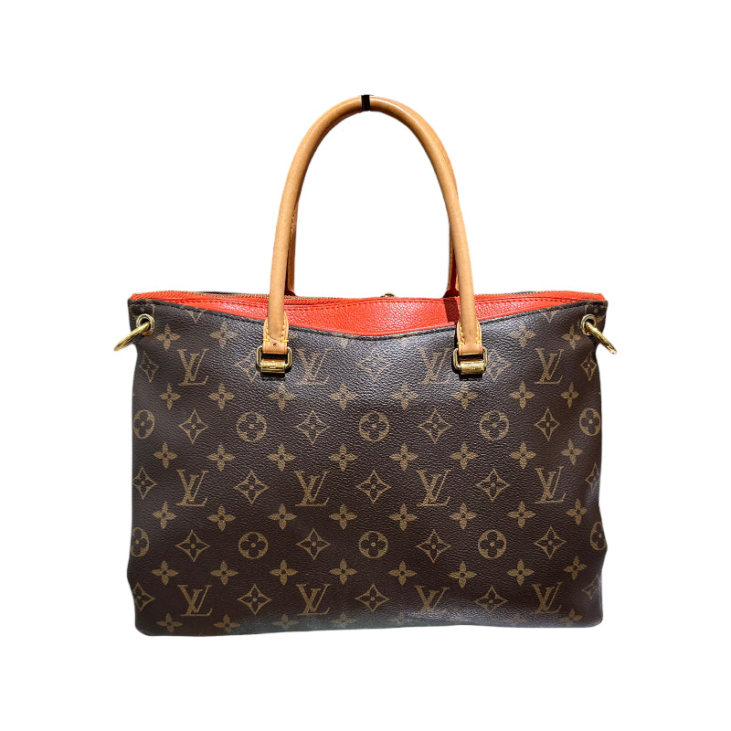 Louis Vuitton Pallas Brown Monogram Handbag